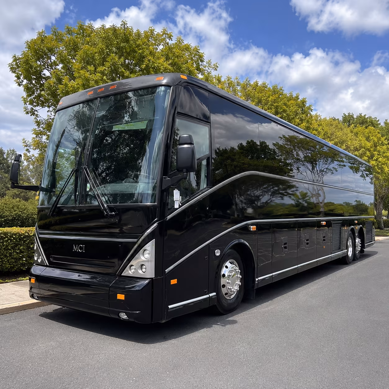Providence Airport Shuttle & Transportation party bus exterior
