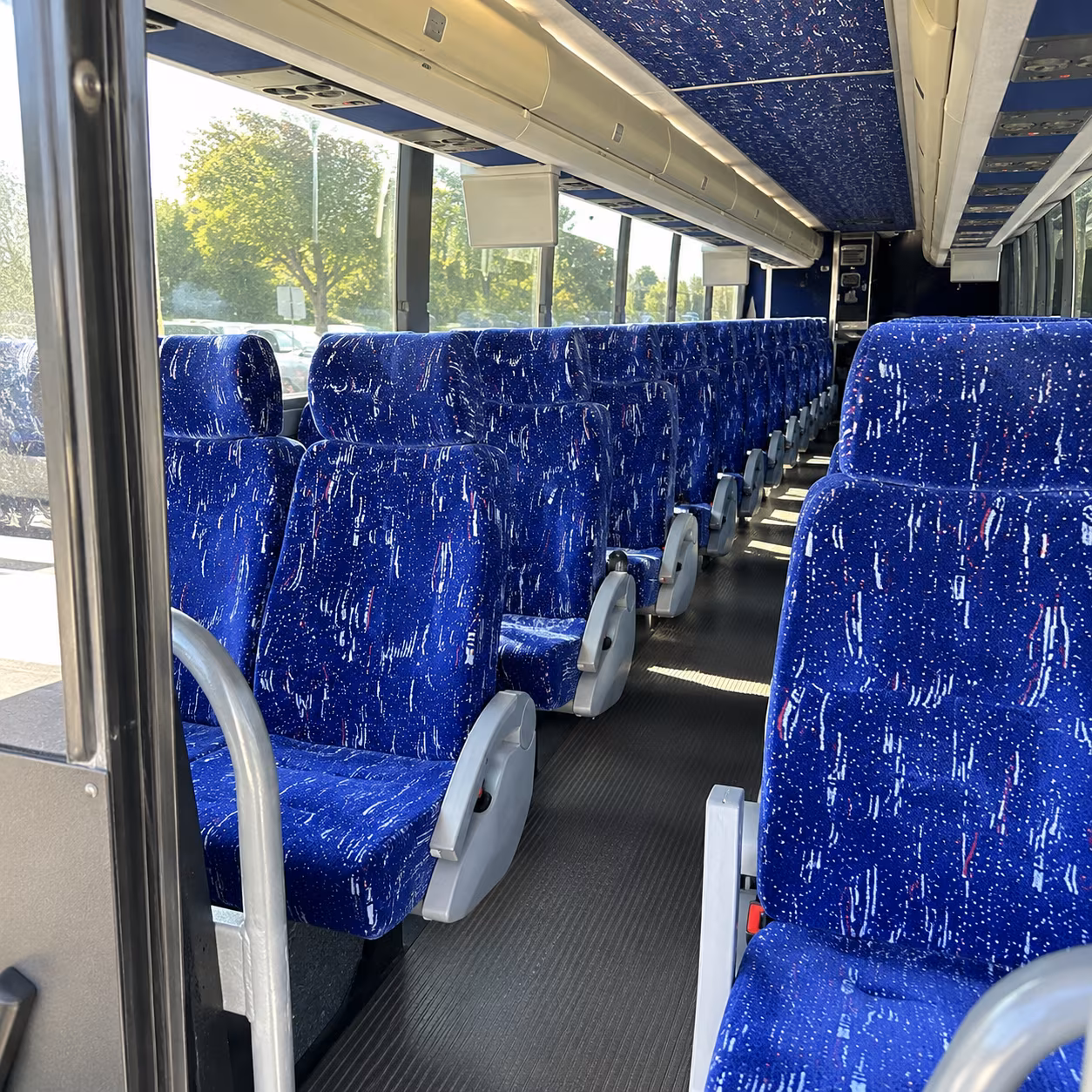 Providence Airport Shuttle & Transportation party bus exterior