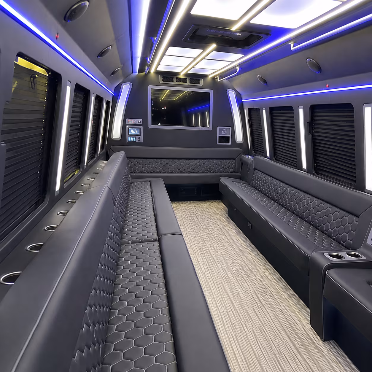 Providence Bachelor & Bachelorette Transportation onboard seating