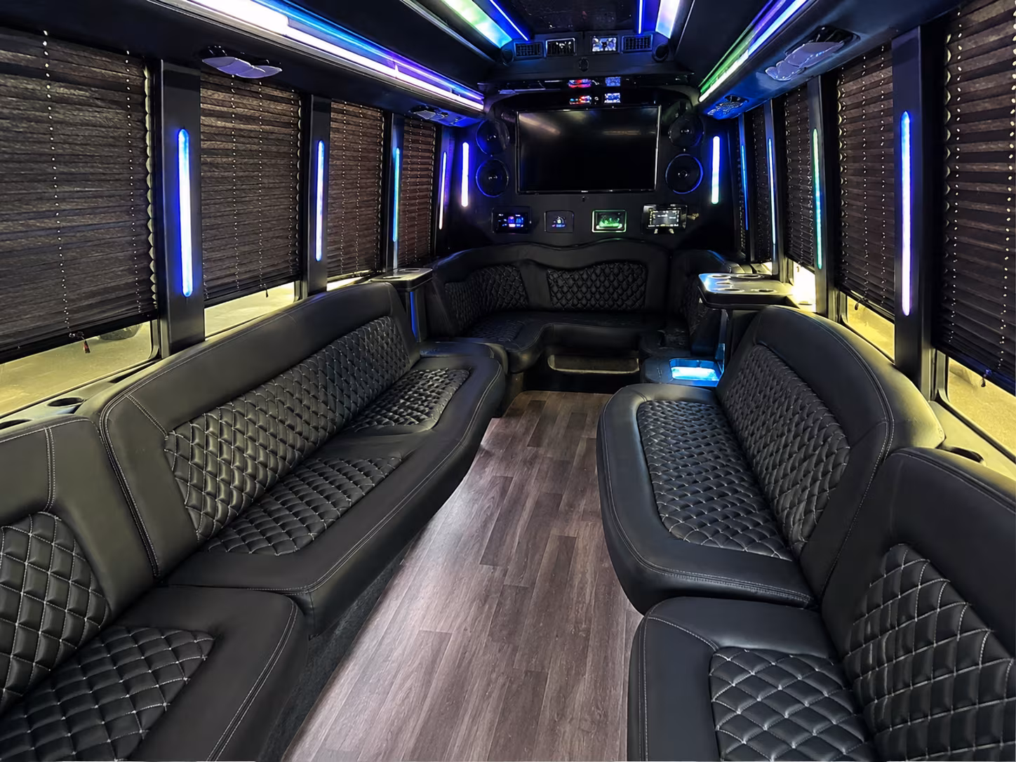 Providence Birthday, Sweet 16, & Quinceañera Transportation onboard seating