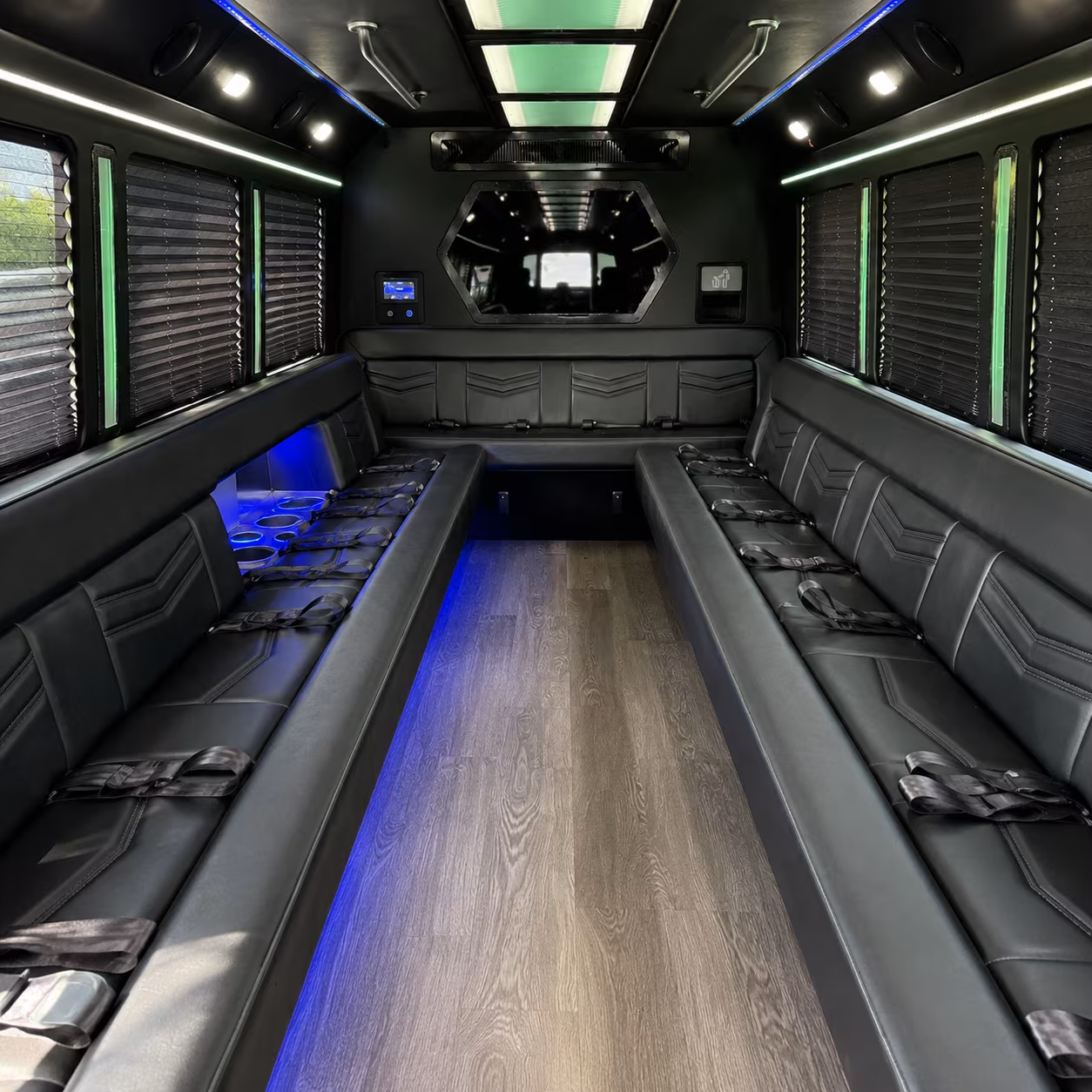 Providence Concert & Music Festival Transportation party bus exterior