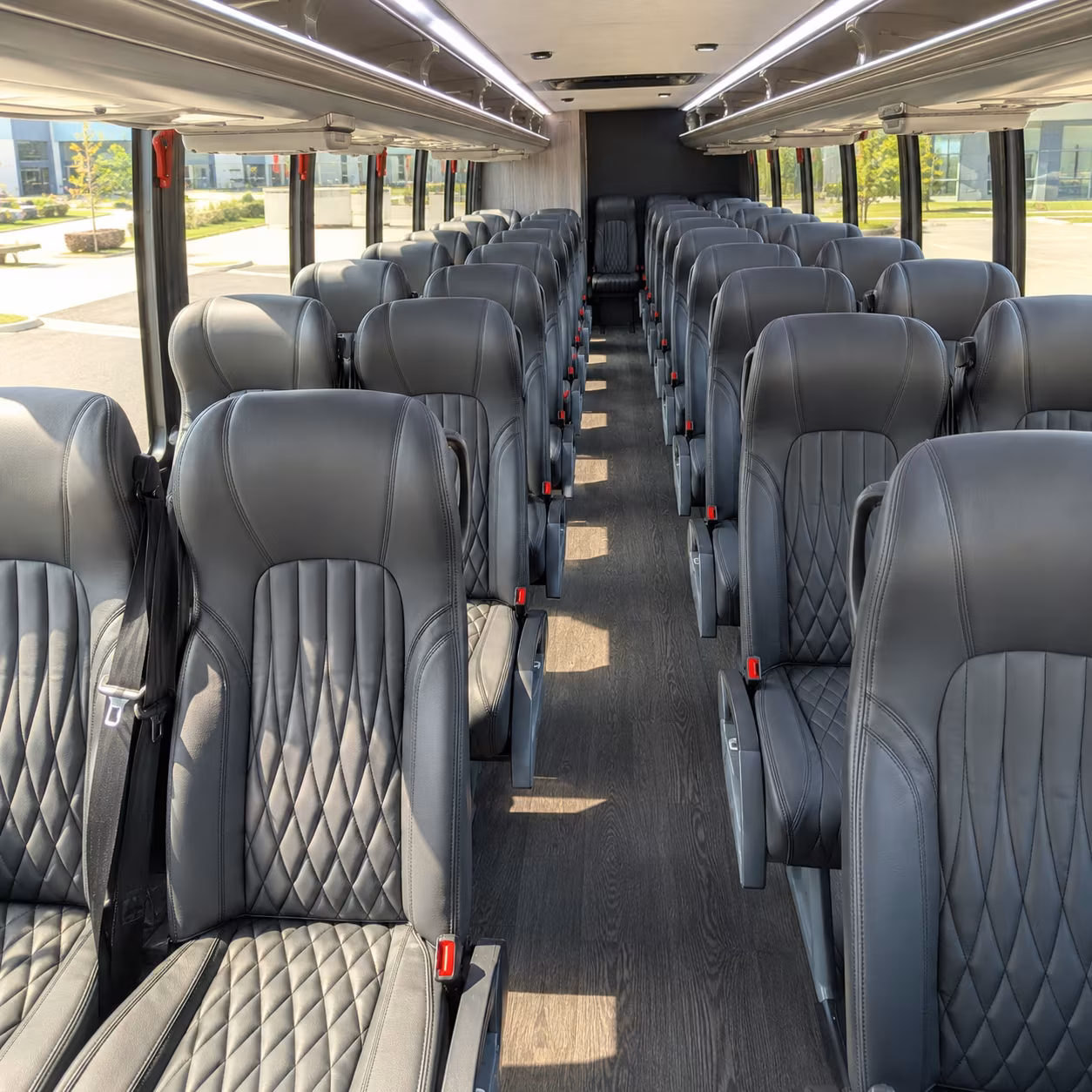 Providence Corporate Transportation party bus exterior