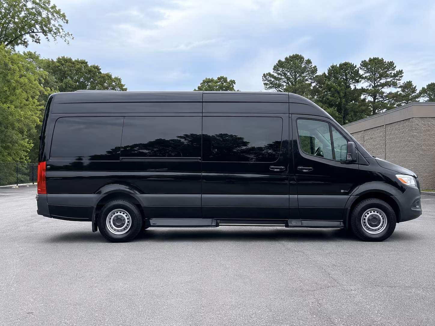 Providence Corporate Transportation party bus exterior