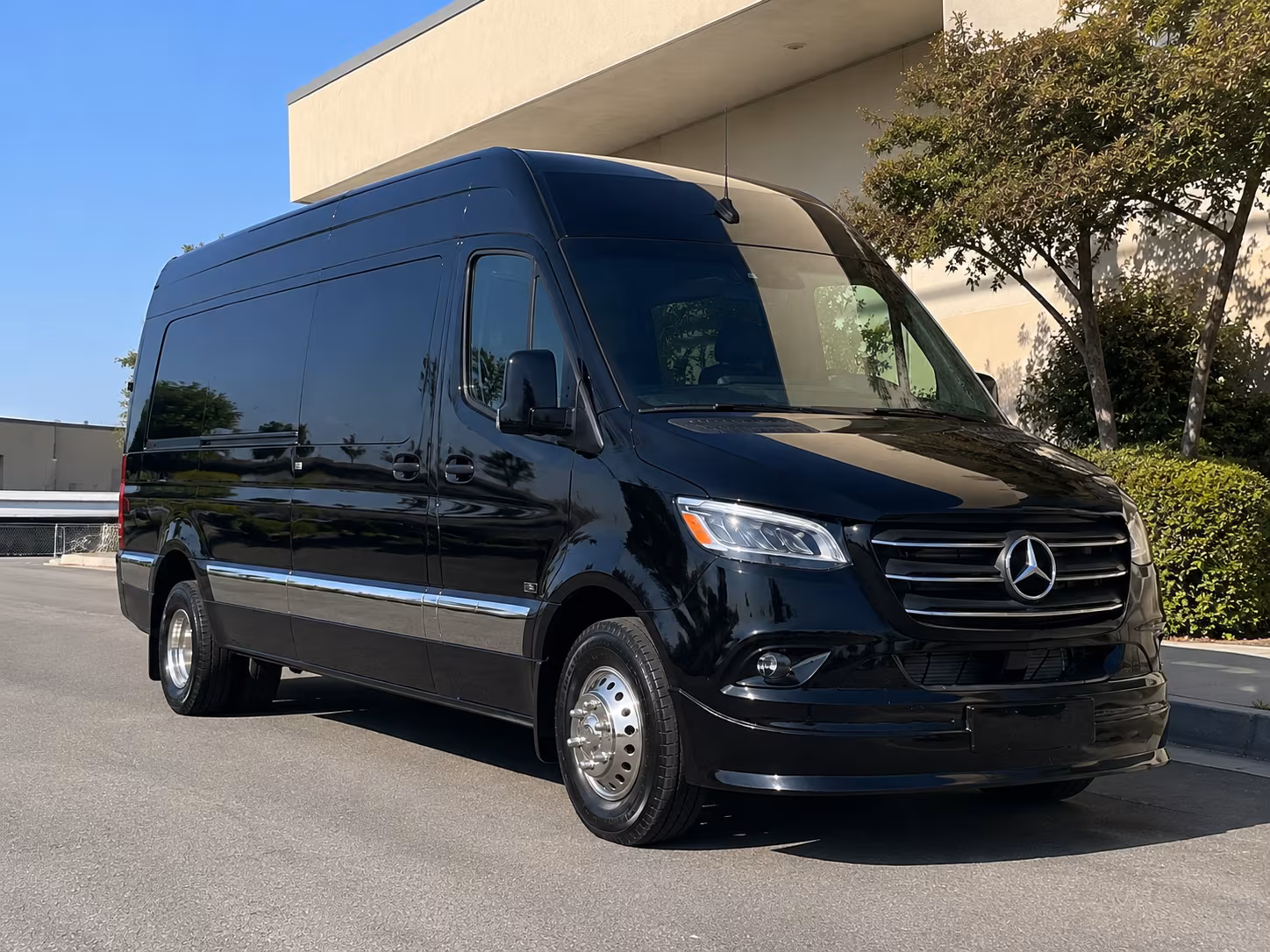 Providence Corporate Transportation party bus exterior