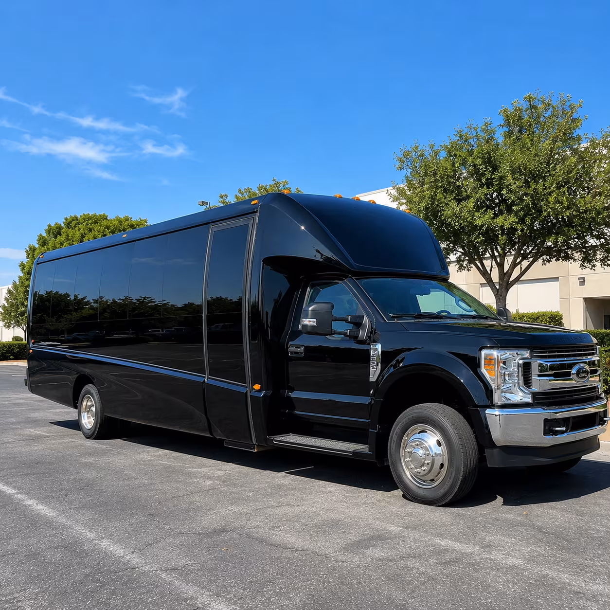 Providence Corporate Transportation party bus interior