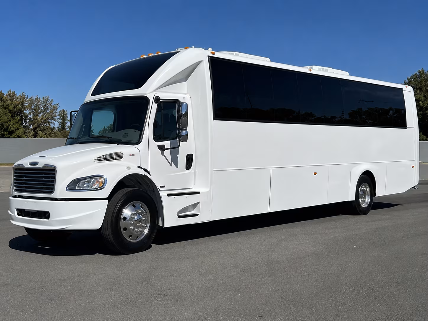 Providence Private Event Transportation party bus interior