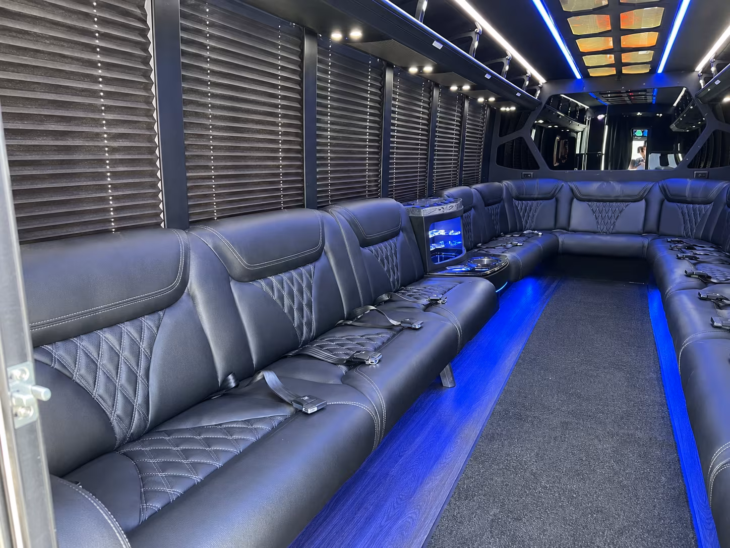 Providence Prom & Homecoming Transportation party bus exterior