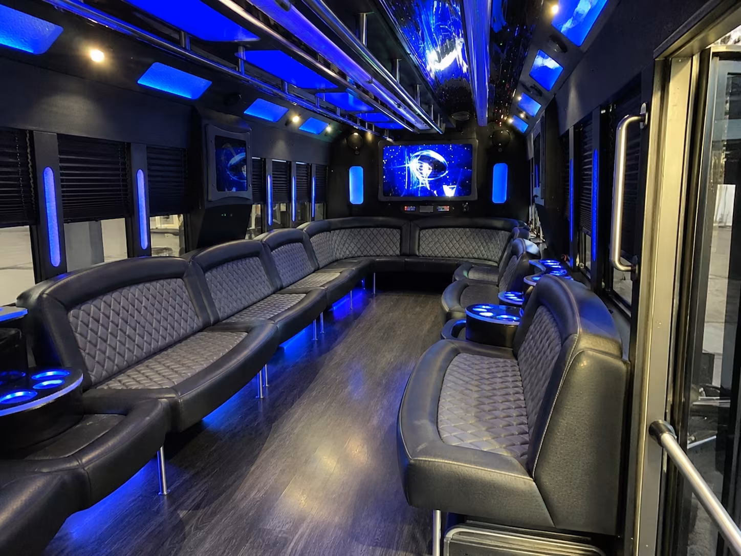 Providence Prom & Homecoming Transportation party bus exterior