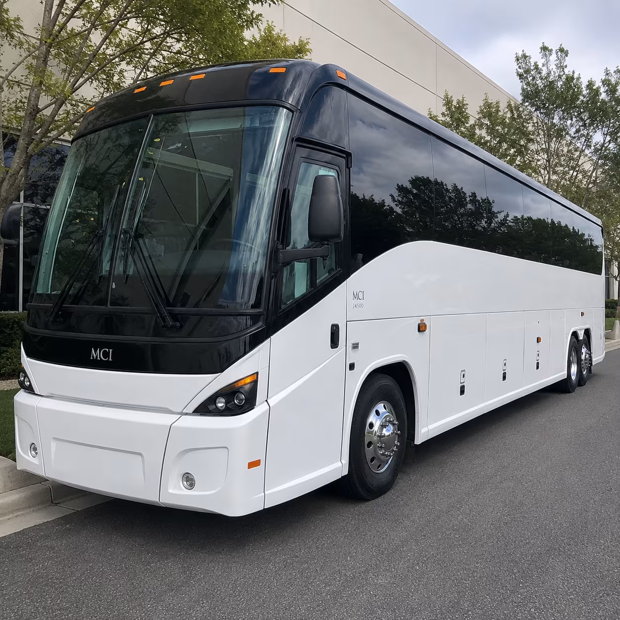 Providence School Event Transportation party bus exterior