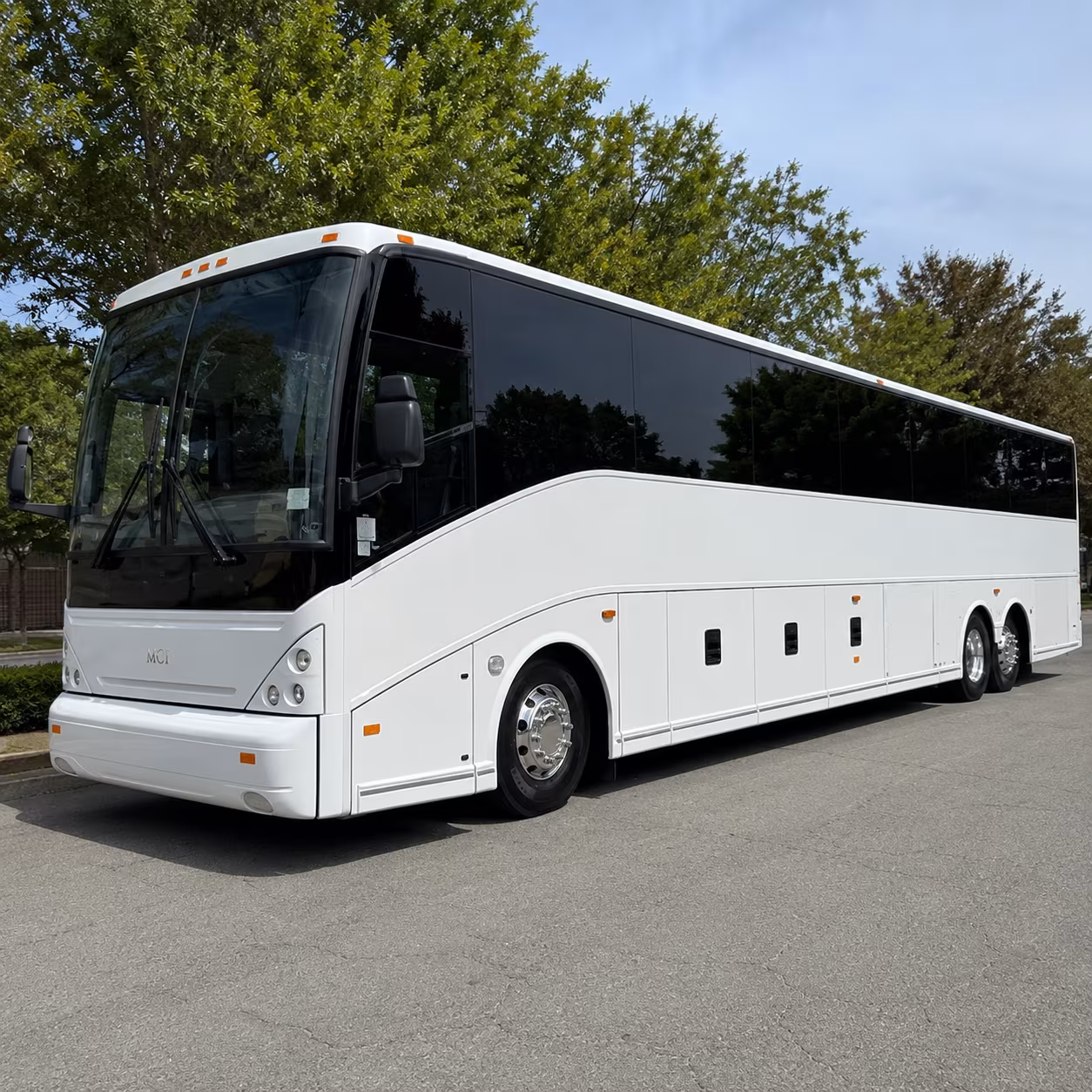 Providence School Event Transportation party bus exterior