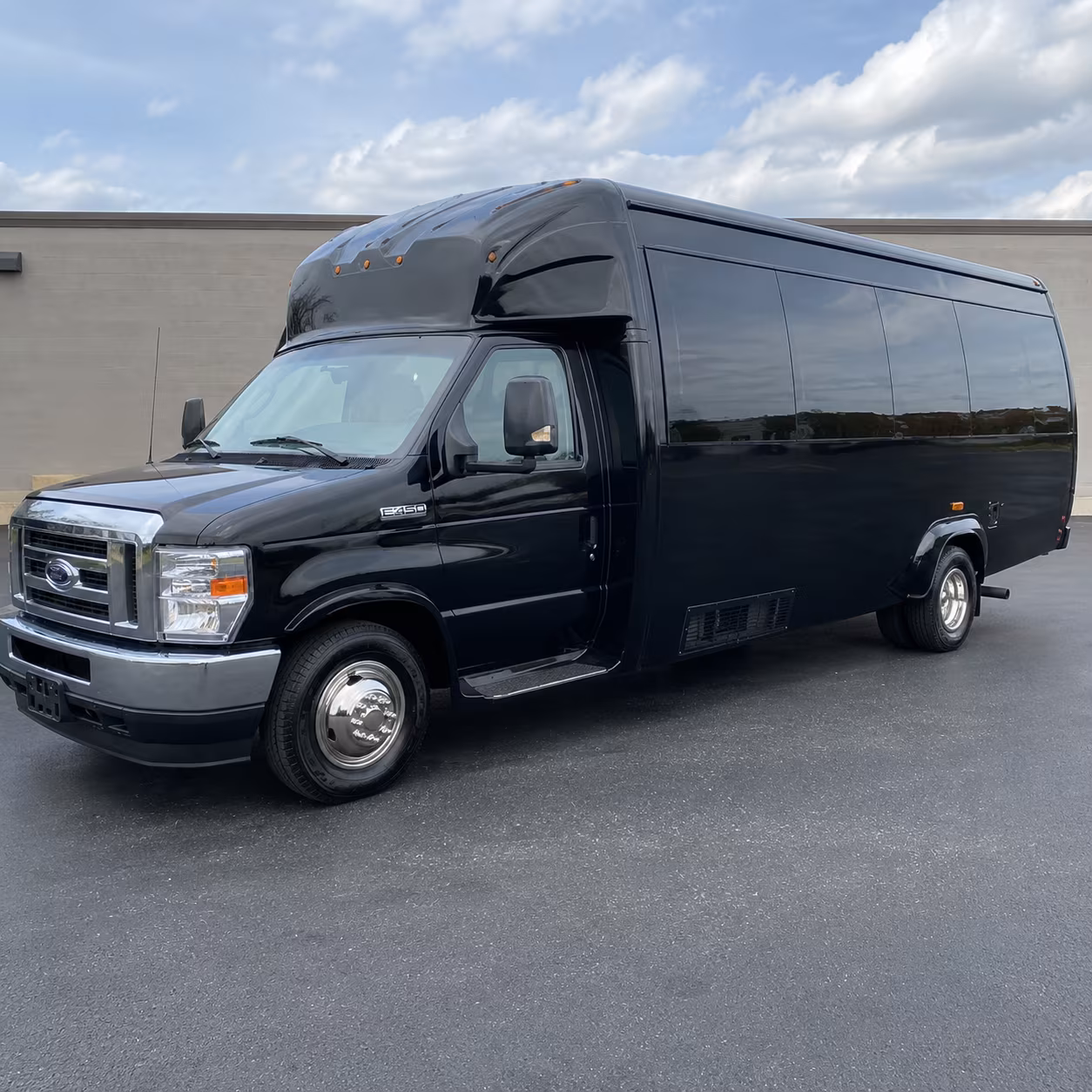 Providence Sporting Event Transportation party bus exterior
