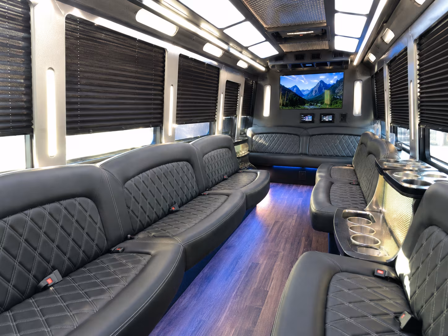 Providence Wedding Transportation onboard seating