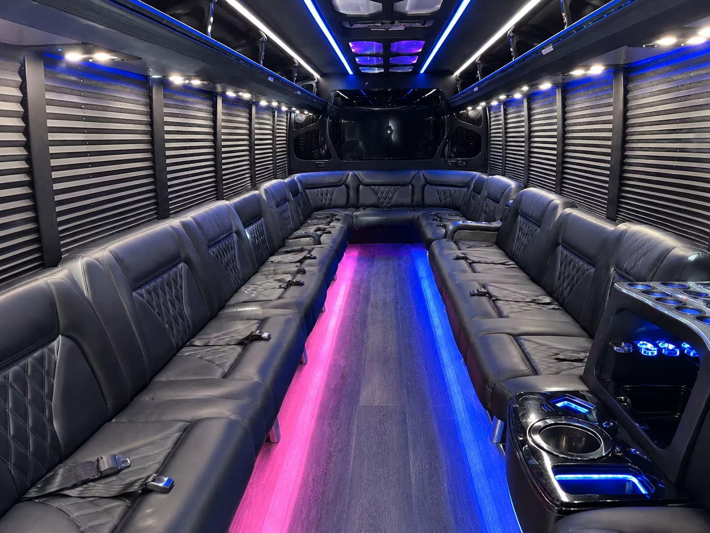 Providence Winery Tour & Pub Crawl Transportation party bus exterior