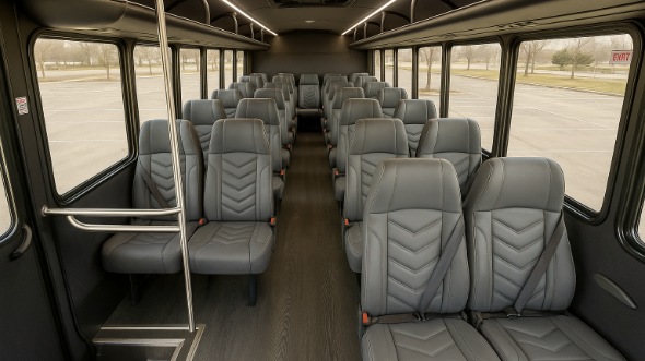 20 Passenger Minibus Interior